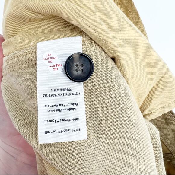 NEW Everlane The Relaxed Chino Pant 12 Tan - Picture 10 of 11